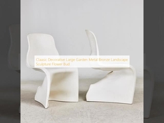 کلاسیک تزئینی باغ بزرگ فلزی برنز منظره مجسمه گل گل