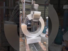 مجسمه آبنمای استیل ضد زنگ