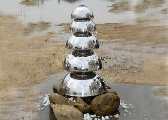 قیمت خوب آینه ای از جنس استنلس استیل ضد زنگ پنج نیم کره ای طراحی آنلاین