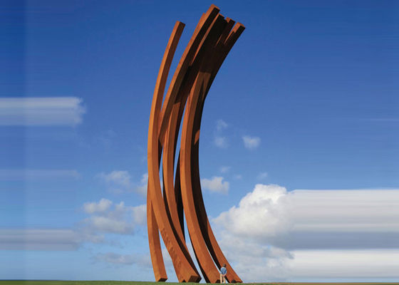 قیمت خوب مجسمه سازی فلزی در خارج از منظره مجسمه های فلزی مدرن 27 متر ارتفاع آنلاین