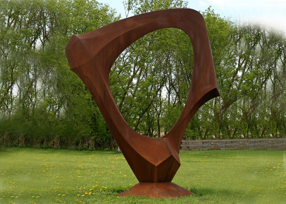 قیمت خوب جذاب استخوان Corten Sculpture Steel طراحی منحصر به فرد OEM / ODM موجود است آنلاین