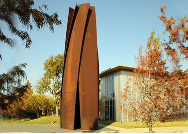 قیمت خوب هنر ضد باغچه Corten Corten Steel Sculpture Shape Shape Rusty Finish آنلاین