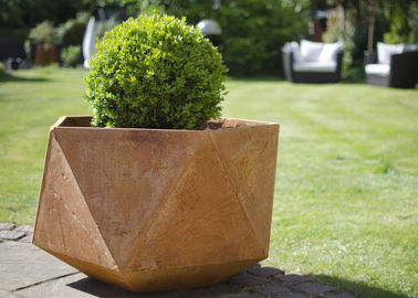 قیمت خوب محصولات Corten Steel محصولات Corten Planter برای لوازم خانگی / دکوراسیون باغ آنلاین