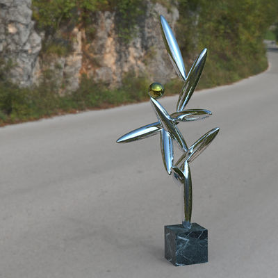 قیمت خوب مجسمه تعادل در فضای باز تزئینی از فولاد ضد زنگ آنلاین