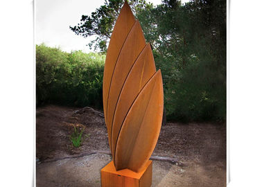 قیمت خوب جوشکاری معاصر Corten Steel Sculpture برگزاری مجسمه های هنر فولادی شکل آنلاین