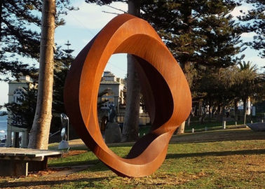 قیمت خوب Corten Steel Sculptures باغ های فلزی سرامیکی، مجسمه سازی مجسمه سازی در فضای باز آنلاین