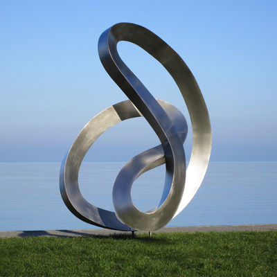 قیمت خوب مجسمه ی نوار روان فولاد ضد زنگ برای فضاهای لوکس آنلاین