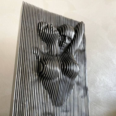 قیمت خوب طرح مجسمه ساز تولید کننده دیوار مدرن تزئینی مجسمه فلزی مجسمه های هنری آنلاین