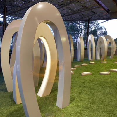 قیمت خوب تولید کننده/کارخانه مجسمه فلزی سفارشی، عمومی، فضای باز، مدرن، تزئینی، فولادی آنلاین