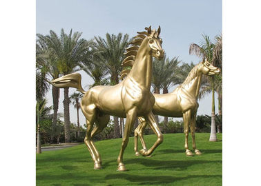 قیمت خوب مدرن دکوراسیون باغ فلزی برنز مجسمه اسب، مجسمه اسب برنزی آنلاین