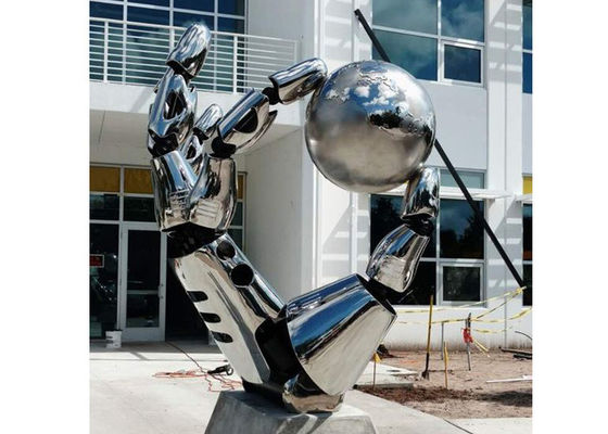 قیمت خوب مجسمه سازی ویژه فلز دستی، مجسمه های باغی از جنس استنلس استیل در فضای باز آنلاین