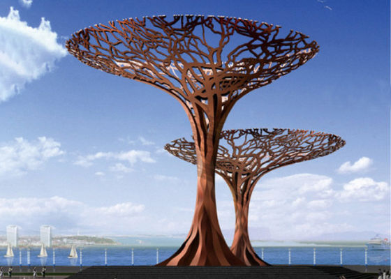 قیمت خوب منظره شهری مجسمه های باغی زنگ زده در مجسمه های چوبی اژدها آنلاین