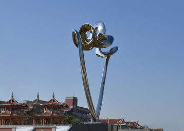 قیمت خوب خارج از درب مدرن از جنس استنلس استیل ضد آینه مجسمه جلا آنلاین