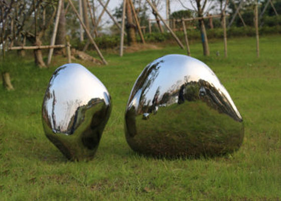 قیمت خوب Mirror Polished Garden Art مجسمه استیل ضد زنگ برای پارک آنلاین