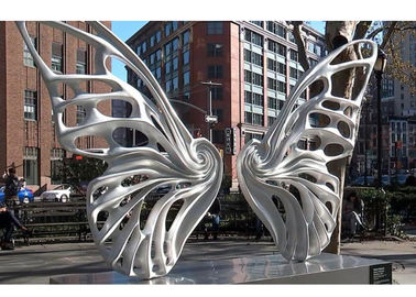 Large Public Art Outdoor Metal Butterfly Sculpture For Urban Landscape
