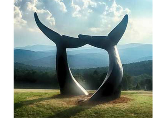 قیمت خوب مجسمه نهنگ برنز جعل کننده ارتفاع 250 سانتی متر برای فضای باز آنلاین