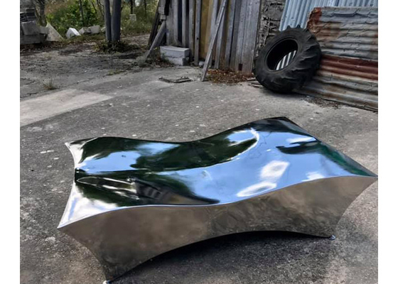 قیمت خوب مجسمه میز فلزی SS316 ارتفاع 100 سانتی متر برای دکور باغ آنلاین