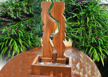 قیمت خوب هندزفری هندوانه Corten فولاد ویژگی های آب بزرگ برای باغ / باغ آنلاین
