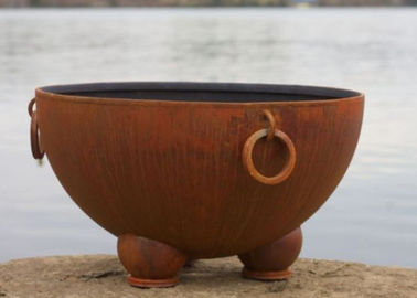 قیمت خوب طراحی باستانی در فضای باز چنگال فولاد ضد زنگ، گودال ماسه ای مس برای حیاط آنلاین