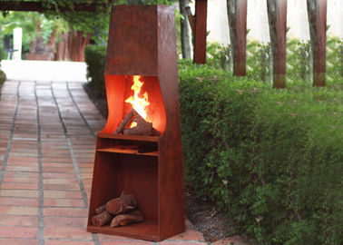 قیمت خوب مقاوم در برابر آب و هوا Corten فولاد ضد آتش گودال ضد زنگ OEM / ODM موجود است آنلاین