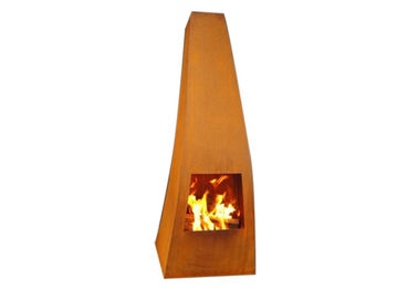 قیمت خوب Corten Steel Garden Wood Fire burning fireplace، Garden / Garden دیگ بخار قلع آنلاین