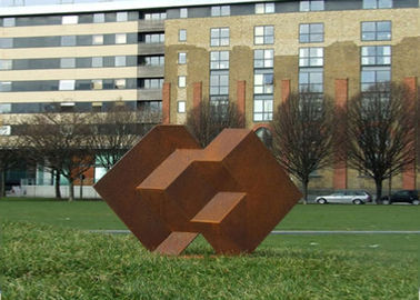 قیمت خوب دکوراسیون پارک عمومی Corten Sculpture Steel Corten Garden Sculpture آنلاین