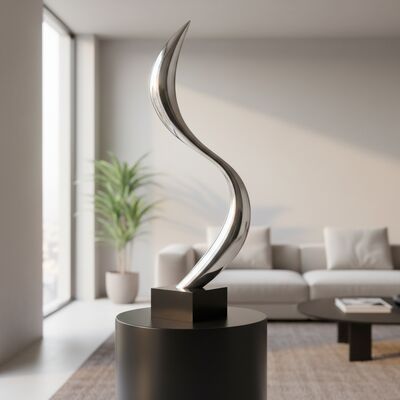 قیمت خوب مجسمه ای از فولادی ضد زنگ مدرن آنلاین