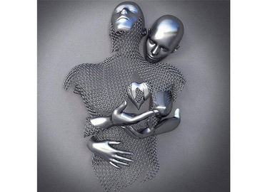 قیمت خوب طراحی منظره دیواری معاصر از Stainless Steel Figural Love Ss آنلاین