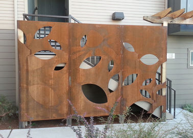 3.0mm ضخامت ورود Corten مجسمه باغچه فولاد Corten فولاد صفحه نمایش