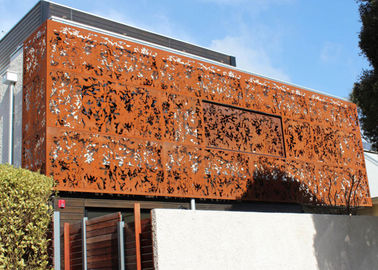 قیمت خوب لیزر برش Corten فولاد پنل / صفحه نمایش دیوار متصل مجسمه سازی فلز زنگ زد به طور طبیعی آنلاین
